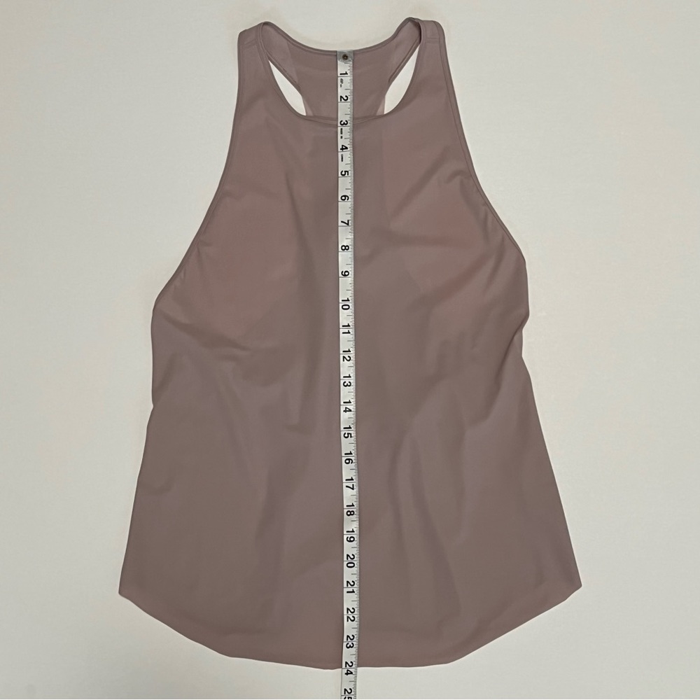 Lululemon Never Still Tank Top Smoky Blush Mauve Pink 6/S/Small Racerback Mesh - Picture 9 of 11